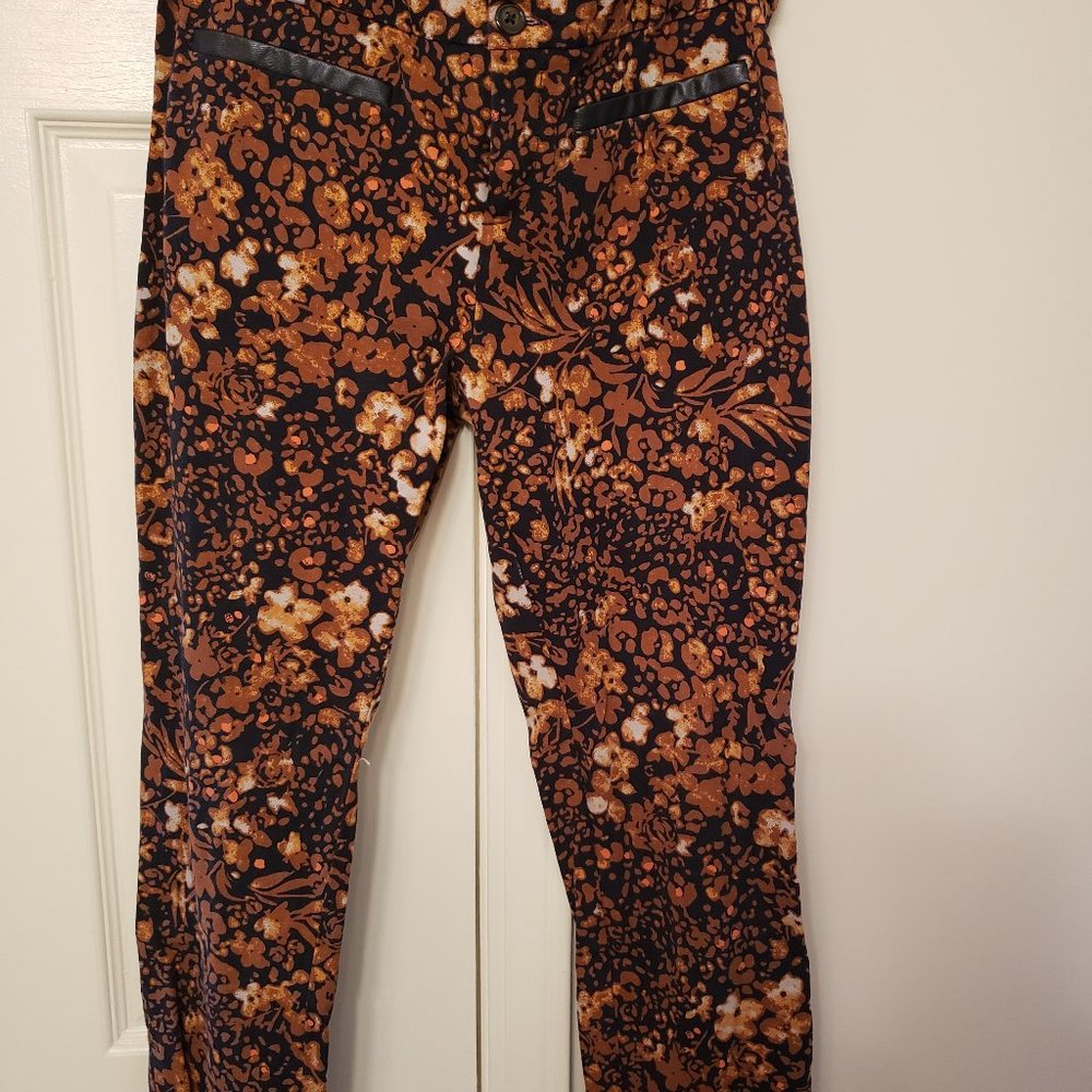 Floral Crop Pants